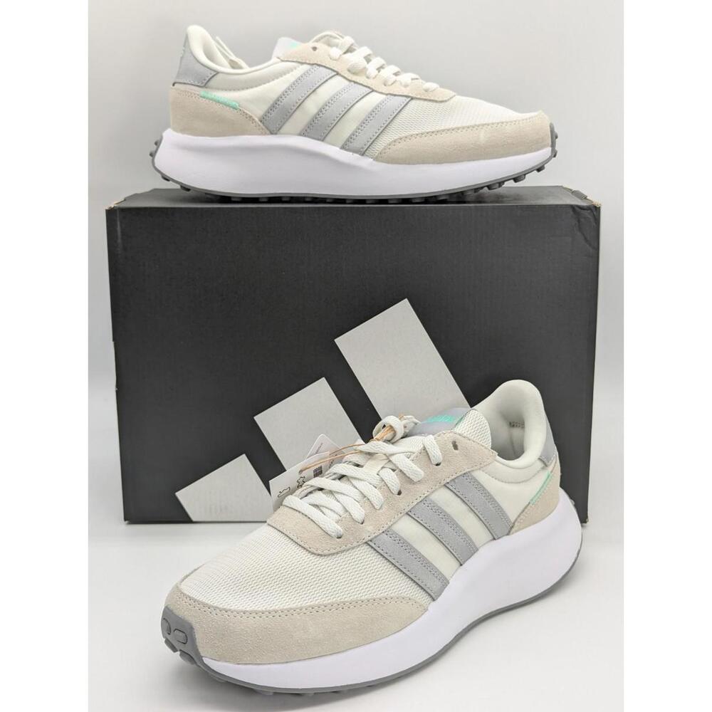 Women's Size 6.5 / Kids 5Y Adidas Run 70s HP7859 Running Active Shoe White Gray